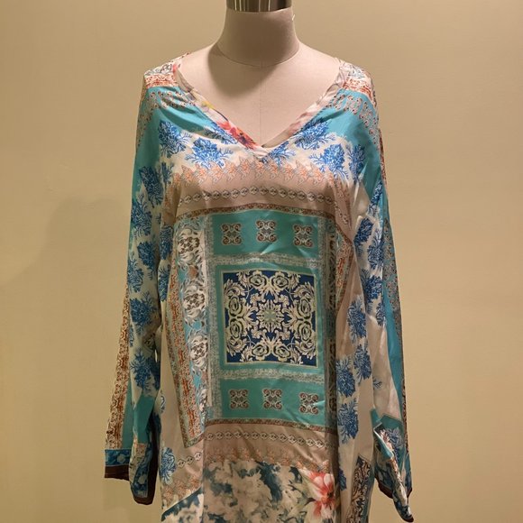 Johnny Was Tops - Johnny Was Silk Tunic